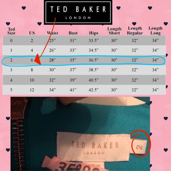 Ted Baker Fantasia V Neck Skater Dress Turquoise - Picture 6 of 8